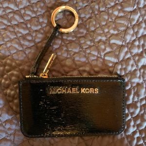 Michael Kors zip card case and key chain
